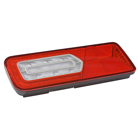 Stop spate Rear lamp L LC12T LED 24V with indicator with fog light reversing light with stop light parking light triangular reflector  SCHMITZ VIGNAL VAL161000