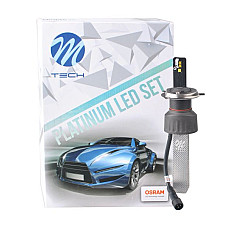 Bec incandescent Light bulb LED 2pcs H4 36V max. 60W light colour white max. 5700K socket type P43T no road approval contains 2 cores M-TECH TULSO4