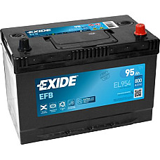 Acumulator Pornire Acumulator EXIDE 12V 95Ah/800A START&amp;STOP EFB R+ borna standard 306x173x222 Korean B1 efb/pornire EXIDE EL954