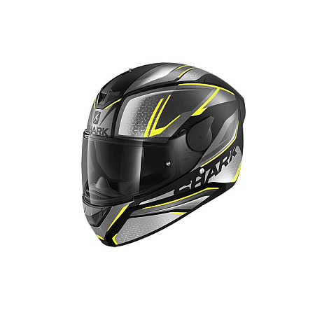 Cati integrale Casca casca cu fata intreaga SHARK D-SKWAL 2 DAVEN culoare galben/gri/matt/negru marime S unisex SHARK HE4057E-KAY-S