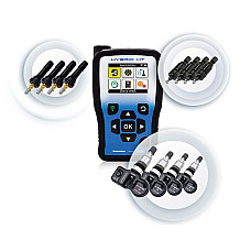 TPMS - Tester activare/clonare senzori TPS TPMS diagnostic tool set of in the set: 4 neagra valves 4 rubber valves 4 tpms sensors model: HYBRID HT oBD adaptation: yes HAMATON HAM-D076/SET