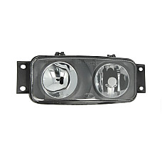 Proiector ceata Lampa de ceata Stanga H1/H3 cu raza lunga de actiune in bara de protectie 24V SCANIA 4 05.95-04.08 GIANT 131-SC44230UL