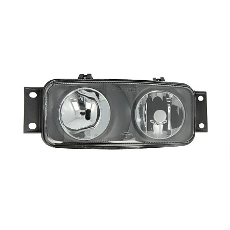 Proiector ceata Lampa de ceata Stanga H1/H3 cu raza lunga de actiune in bara de protectie 24V SCANIA 4 05.95-04.08 GIANT 131-SC44230UL