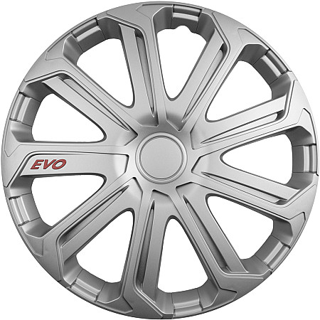 Set capace roti auto Cridem Evo 4buc - Argintiu - 16''