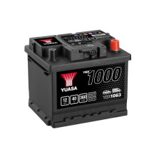 Acumulator Pornire Battery YUASA 12V 40Ah/360A YBX1000 CaCa R+ standard 207x175x175 B13 starting YUASA YBX1063