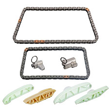 Chit lant de distributie Timing set chain + elements HYUNDAI IX35 SANTA FE II SANTA FE III SANTA FE II/SUV TUCSON KIA CARNIVAL III SORENTO II SORENTO II/SUV SPORTAGE III SPORTAGE IV 2.0D/2.0DH/2.2D 03.06- SWAG SW33107662