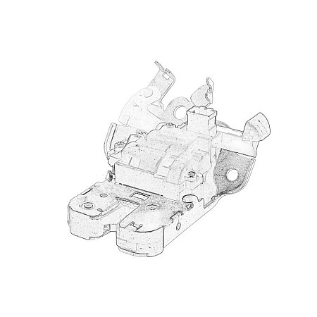 Incuietoare haion Incuietoare capota SEAT TOLEDO IV SKODA FABIA III RAPID SUPERB II 03.08- OE SKODA 8R0 827 505A