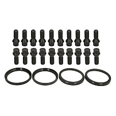 Trusa de montare a jantei de aliaj Fitting kit H 72x601 BLACK B M14x15x27 K17 1 kit / 4 wheels - B/N qty 20 MAK MAK 8000000232