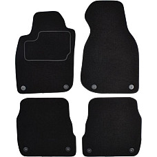 Covoras podea textil Floor mats Velours 4 pcs front/rear set colour neagra AUDI A6 C5 01.97-01.05 Saloon / Station wagon MAMMOOTH MMT A041 AUD165 PRM 01
