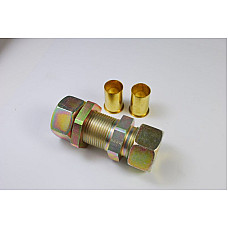 Cap de cuplare Montare TEKALAN Bulkhead/drept/insurubate metal cantitate per impachetare: 1buc Con conectori insurubati butoi RECTUS CSSV 22