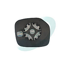 Sticla oglinda retrovizoare exterioara laterala Stanga convexa se potriveste CITROEN BERLINGO BERLINGO MINIVAN PEUGEOT PARTNER PARTNER MINIVAN 0596 1215 SPJ SPJL 0005