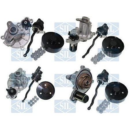 Pompa apa apa BMW 1 F20 1 F21 2 F22 F87 2 F23 3 F30 F80 3 F31 3 G20 G80 G28 3 GRAN TURISMO F34 4 F32 F82 4 F33 F83 4 GRAN COUPE F36 1.5D/1.6/2.0 03.15- SIL PA1637