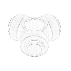 Tripoda,cardan Drive shaft cross-piece L/R FIAT BRAVA BRAVO I DUNA ELBA FIORINO MAREA PALIO PUNTO SIENA TEMPRA TIPO UNO INNOCENTI ELBA LANCIA DEDRA DELTA I DELTA II Y 0.9-2.0 09.79- OE FIAT 7702195