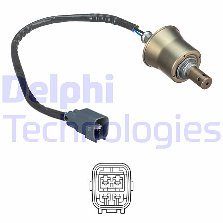 Sonda lambda 340mm TOYOTA AURIS COROLLA 1.6 11.06-07.14 DELPHI ES21226-12B1