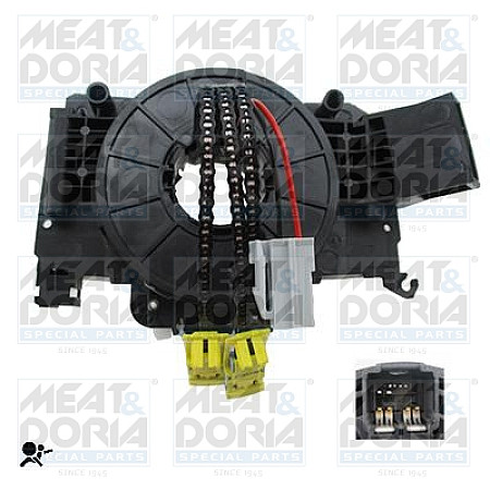 Arc spirala, Airbag Comutator combinat sub volan RENAULT ESPACE IV LAGUNA II 03.01- MEAT &amp; DORIA MD231126