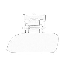 Maner usa Spate Dreapta NISSAN PATHFINDER III 2.5D/3.0D/4.0 01.05- OE NISSAN H26064X0AA