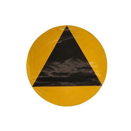 Autocolant de avertizare Warning/information sticker MON 1pcs colour: yellow diameter: 18cm CARGOPARTS CARGO-T038