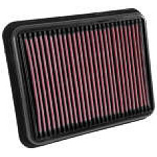 Panou de filtrare (cartus) Sports air filter - Panel Square dl.: 271mm szer.: 219mm wys.:38mm  TOYOTA LAND CRUISER PRADO 2.8D 06.15- K&amp;N FILTERS 33-3062