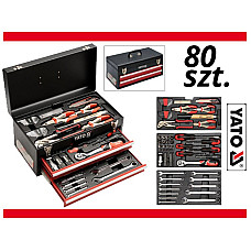 YT-38951 Cutie Scule Din Metal, 80 Piese