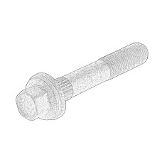 Surub clema, articulatie sarcina/ghidare Swingarm screw rear TOYOTA CAMRY C-HR COROLLA PRIUS PRIUS PHV PRIUS PLUS RAV 4 V YARIS 1.0-3.5 11.14- OE TOYOTA 90119-12436