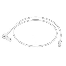 Senzor,turatie roata Senzor ABS Fata/Spate Dreapta/Stanga unghiular 1300mm IVECO DAILY OE IVECO 42581292