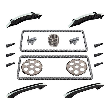 Chit lant de distributie Timing set chain + sprocket  CHRYSLER 300C JEEP GRAND CHEROKEE GRAND CHEROKEE IV LANCIA THEMA MASERATI GHIBLI III LEVANTE QUATTROPORTE VI 3.0D 01.11- SWAG SW33101793