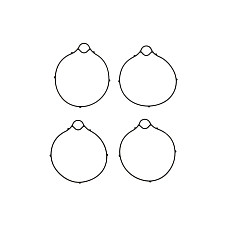 Etansare externa pentru carburator Float chamber gasket quantity per packaging: 4pcs HONDA CR FES SFX SH SJ SRX 50-150 1990-2003 TOURMAX FBG-143