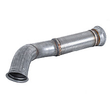 Racord evacuare Exhaust pipe with flexible element length:579mm VOLVO FH II FM II FMX II D11C410-D13K540 01.12- CLAMP VO035SA