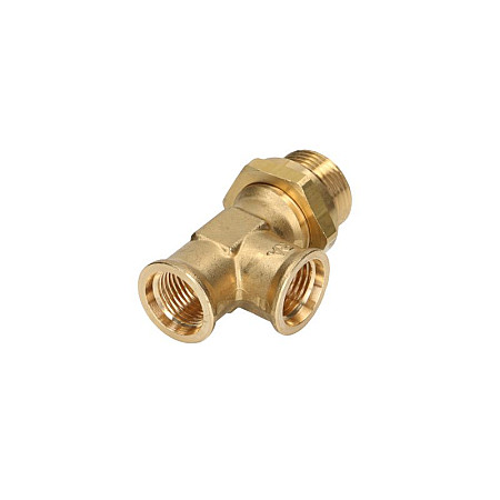 Inbinare,tubulatura aer comprimat Racorduri de furtun T-conector M22x15 exterior M16x15 interior metal dimensiune cheie 28 RAUFOSS 623 7982