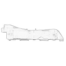 Suport, bara protectie Suport bara Fata Stanga alunecare TOYOTA AVENSIS 03.03-11.08 OE TOYOTA 52536-05020