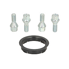 Trusa de montare a jantei de aliaj Fitting kit FZ03 63.3-56.1 B C17F30 60 cone M14x125 L30 1 kit / 1 wheel - 4 holes ITWHEELS ITW49075