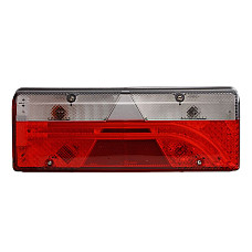 Stop spate Rear lamp L EUROPOINT III 24V with indicator fog light reversing stop parking reflector side clearance connector AMP 7PIN Bayonet ASPOCK A25 7000 541