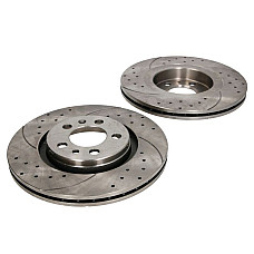 Disc frana de performanta High-efficiency brake disc SPEEDMAX full Cut-Drilled rear  L/R outer diameter 280 mm thickness 10 mm 2pcs TOYOTA AVENSIS 1.6-2.4 03.03-11.08 SPEEDMAX C42045JCTUOTUV