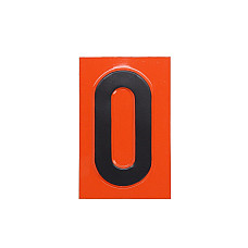 "Semn de avertizare Warning/information boardWarning/information board ADR ""0 warning board number" CARGOPARTS CARGO-T097