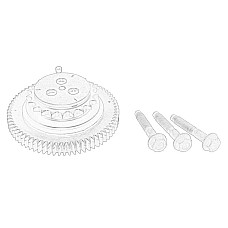 Roata dintata, antrenare lant distributie Pinion arbore OE OPEL 55500071