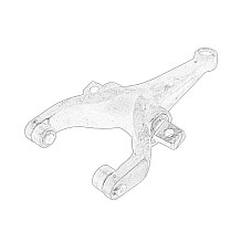 Furca decuplare, ambreiaj Clutch release fork MAN SCANIA 4 4 BUS K PGRT TOURING 05.95- OE M.A.N. 81.30560.0084MAN