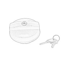 Buson, rezervor de combustibil Piesa originala OE CNH OE CASE 82011472-CNH