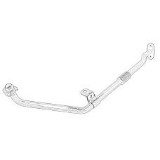 Conducta ulei, incarcare Turbocharger oil return pipe FORD TRANSIT TRANSIT CUSTOM V362 TRANSIT V363 2.2D 09.11- OE FORD 1763026