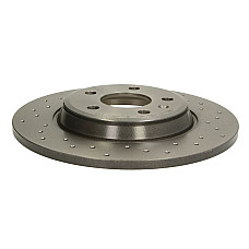 Disc frana Brake disc BREMBO Xtra 1pcs Drilled rear  L/R outer diameter 300 mm thickness 12 mm AUDI A4 ALLROAD B8 A4 B8 A5 A6 ALLROAD C7 A6 C7 A7 Q5 1.8-4.2 06.07-09.18 BREMBO 08.A759.1X