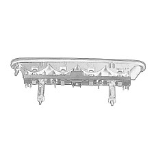 Stop suplimentar Lampa STOP suplimentara 3/5 usa in clapeta de incarcare  PEUGEOT 307 307/KOMBI 08.00-12.12 OE PEUGEOT 6350P5