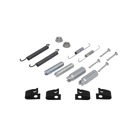 Set accesorii, saboti frana parcare Set de montaj pantofi de frana frana de parcare  JEEP COMMANDER GRAND CHEROKEE III NISSAN ARMADA TITAN 3.0-6.1 10.03- BBP 17401BBP
