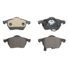 Set placute de frana Fata cu senzor de uzura integrat cu suplimente AUDI A4 B5 A4 B6 A4 B7 A6 C4 A6 C5 A6 C6 SEAT EXEO EXEO ST SKODA SUPERB I VW PASSAT B5 1.6-5.0 01.95-05.13 BRECK 23018 00 701 10