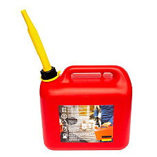 Canistra Canister with funnel capacity: 10 l plastic red application: Diesel fuel fuel/s grease/s petrol certificate: na paliwa UN REXXON REX 1-01-2-1-17