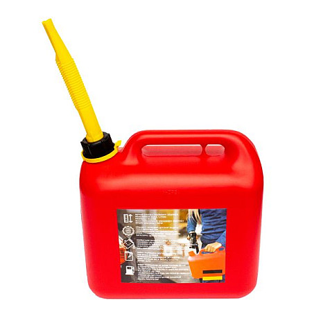 Canistra Canister with funnel capacity: 10 l plastic red application: Diesel fuel fuel/s grease/s petrol certificate: na paliwa UN REXXON REX 1-01-2-1-17
