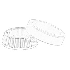 Rulment roata Wheel bearing 25x47x15mm CASE IH 100 110 115 120 125 140 155 NEW HOLLAND T6020 T6060 T6070 T6080 T6090 T6.120 2WD T6.120 4WD T6.140 2WD T6.140 4WD T6.160 2WD T6.160 4WD OE CASE 44908419-CNH