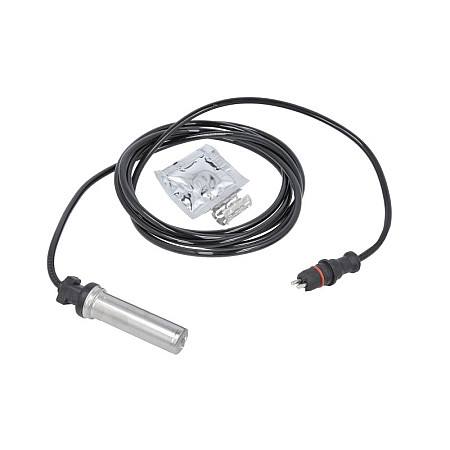 Senzor,turatie roata ABS sensor front L/R straight 2050mm no sleeve round plug IVECO STRALIS I TRAKKER I OEM 41221280Z
