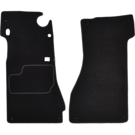 Covoras podea textil Floor mats Velours 2 pcs front set colour neagra Coupe MAMMOOTH MMT A041 MER360 PRM 01