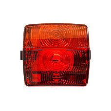 Stop spate Rear lamp L/R 12/24V with indicator with stop light parking light with plate lighting no reflector without bulb WESEM LT4.52100.01