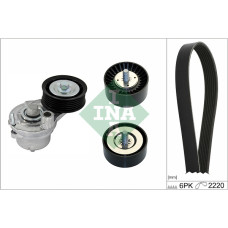 Set curea transmisie cu caneluri V-belts set with rollers CHEVROLET CAPTIVA CRUZE ORLANDO OPEL ANTARA A 2.0D/2.2D 08.10- INA 529 0402 10