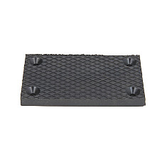 Tampon cric hidraulic Rubber pad {Rubber pad} 125mmx75mmx10mm type: rectangle EVERT EVERTZL420040040